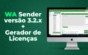 WaSender + Gerador de Licença