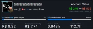 CONTA CS GO PRIME - LVL 15 GC 3,132 HORAS DE JOGO - Counter Strike