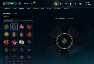 Unranked com 28 Champs e 6 Skins + 2 Fragmentos - League of Legends LOL