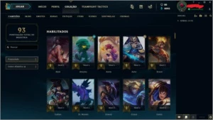 cvfamily - CONTA 6 - League of Legends LOL