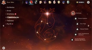 Genshin AR 56 + 11 Personagens 5 Estrelas Build Hu tao/Xiao - Genshin Impact