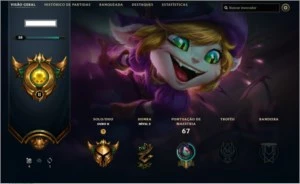 Conta lol Ouro 2 - League of Legends