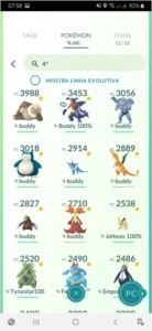 Conta de PokéGO com vários shinys, 100% IV etc - Pokémon