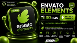 🌱 Envato Elements 30 Dias | 20 Downloads Diários ⚡ - Assinaturas e Premium
