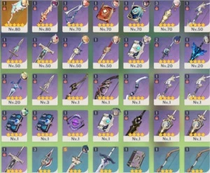 Vendo Kazura + Mona + Jean + Harpa Celestial - Genshin Impact