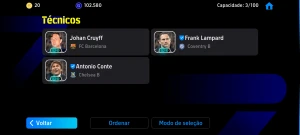 Conta de efootebol - Outros