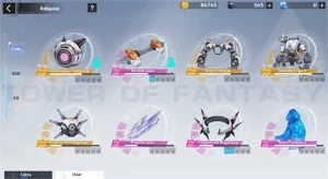 CONTA TOWER OF FANTASY SAMIR C4/ NEMESIS C2, KING C1 - Outros