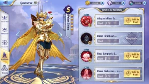 Saintseiya Awakening A-132 + 2000 Gemas Avançadas - Saint Seiya Awakening SSA