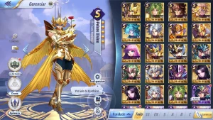 Saintseiya Awakening A-132 + 2000 Gemas Avançadas - Saint Seiya Awakening SSA