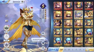 Saintseiya Awakening A-132 + 2000 Gemas Avançadas - Saint Seiya Awakening SSA