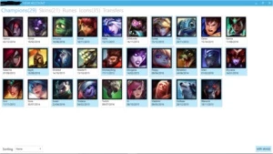 Conta League of Legends lv 30 c/ 29champs e 21skins LOL