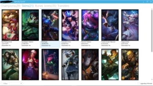Conta League of Legends lv 30 c/ 29champs e 21skins LOL