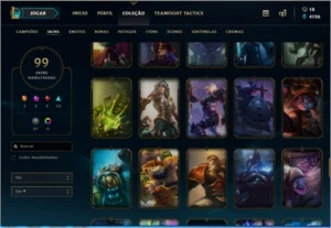 Conta Platina 4 no Lol - League of Legends