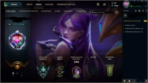Conta Platina 4 no Lol - League of Legends