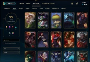 Conta Platina 4 no Lol - League of Legends
