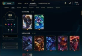Conta Platina 4 no Lol - League of Legends