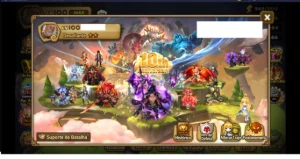 Conta Summoners War Ragdoll, Nina Light Collab e Gojo dark C