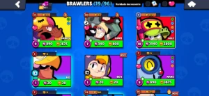 Conta brawl stars nova com sandy e alli baratinha pra ir ráp