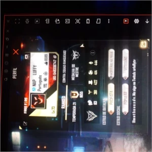 CONTA FREE FIRE LVL 73 + GUILDA DE 1MILHÃO DE HONRA