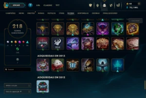 Conta lol antiga (criada em 2012) - League of Legends
