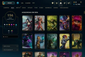 Conta lol antiga (criada em 2012) - League of Legends