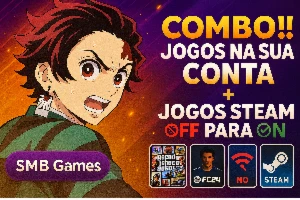 Jogos na sua conta STEAM + METODO jogo offline para online - Others