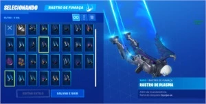 conta fotnite 51 dança e 45 skins caveira e outras skins - Fortnite