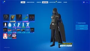 conta fotnite 51 dança e 45 skins caveira e outras skins - Fortnite