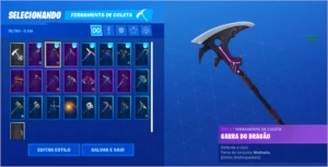 conta fotnite 51 dança e 45 skins caveira e outras skins - Fortnite