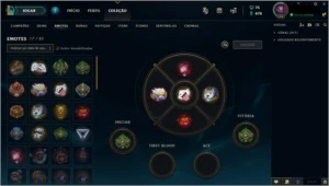 Conta League Of Legends Ouro I LOL