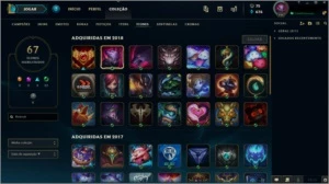 Conta League Of Legends Ouro I LOL