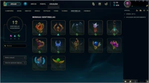 Conta League Of Legends Ouro I LOL