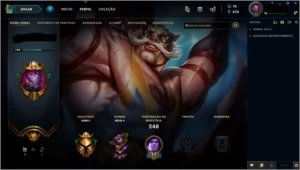 Conta League Of Legends Ouro I LOL