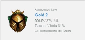 Contas LOL Gold 4+ - League of Legends