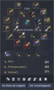 Conta Black Desert SA MYSTIC 653 GS.