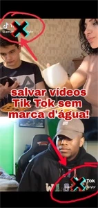 Método de baixar vídeo do tik tok sem marca - Vídeos e Cortes Cortes Virais