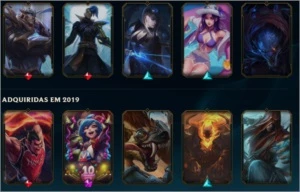 Conta platina 3 57 campeões - League of Legends LOL
