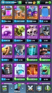 Conta de Clash Royale