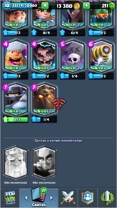 Conta de Clash Royale