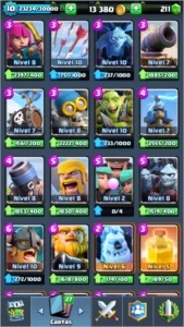 Conta de Clash Royale