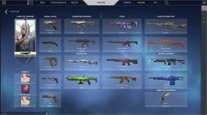 CONTA DE VALORANT SKINS RARAS