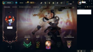 Conta Esmeralda Lol League Of Legends 344 Skins