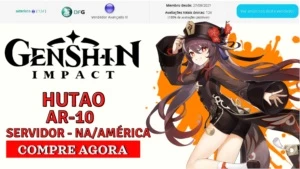 ✨GENSHIN IMPACT CONTA COM HUTAO 5⭐ AR10 ✨ SEM VÍNCULOS!