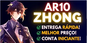Zhongli Ar 18 - Conta reroll - Genshin Impact