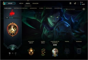 Conta LoL 856 Skins, Full Champ - League of Legends