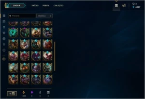 Conta LoL 856 Skins, Full Champ - League of Legends