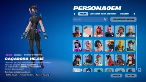 Conta Fortnite com muitas skins de passe raras!