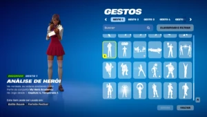 Conta Fortnite com muitas skins de passe raras!