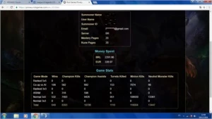 Conta League of Legends - MMR Platina - Servidor BR LOL