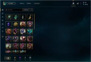 Conta de lol Gold 5 e Prata 4 - League of Legends